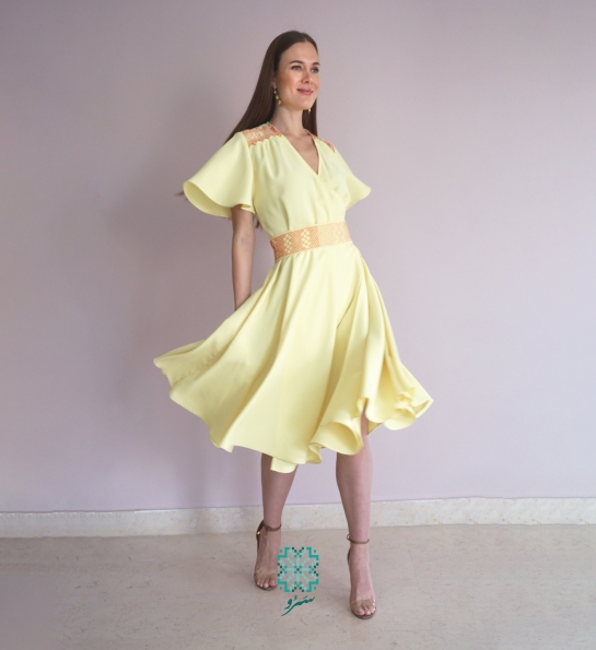 Ragmeh yellow dress