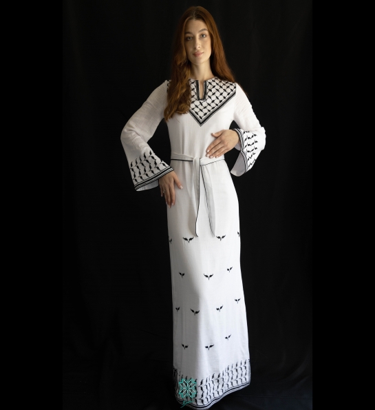 Kufeyyeh dress - White