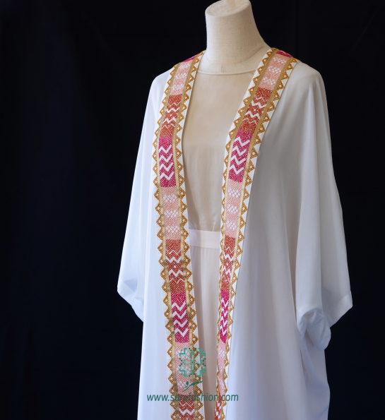 Hand-embroidered Ragmeh Bisht - North of Jordan